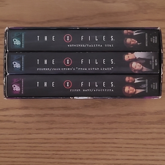 Vintage VHS 📼 Tapes X-Files Episodes - Picture 2 of 14